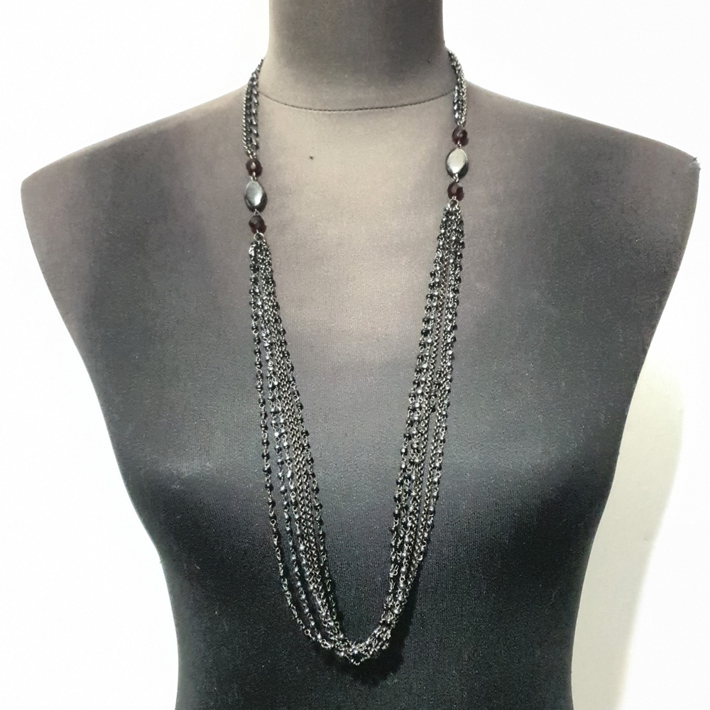 VJ Long Chain Necklace